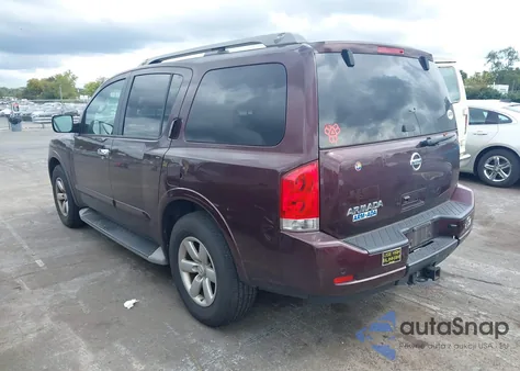 2015 Nissan Armada Platinum/Sl/Sv z USA, uszkodzony, nr VIN 5N1AA0ND6FN600932
